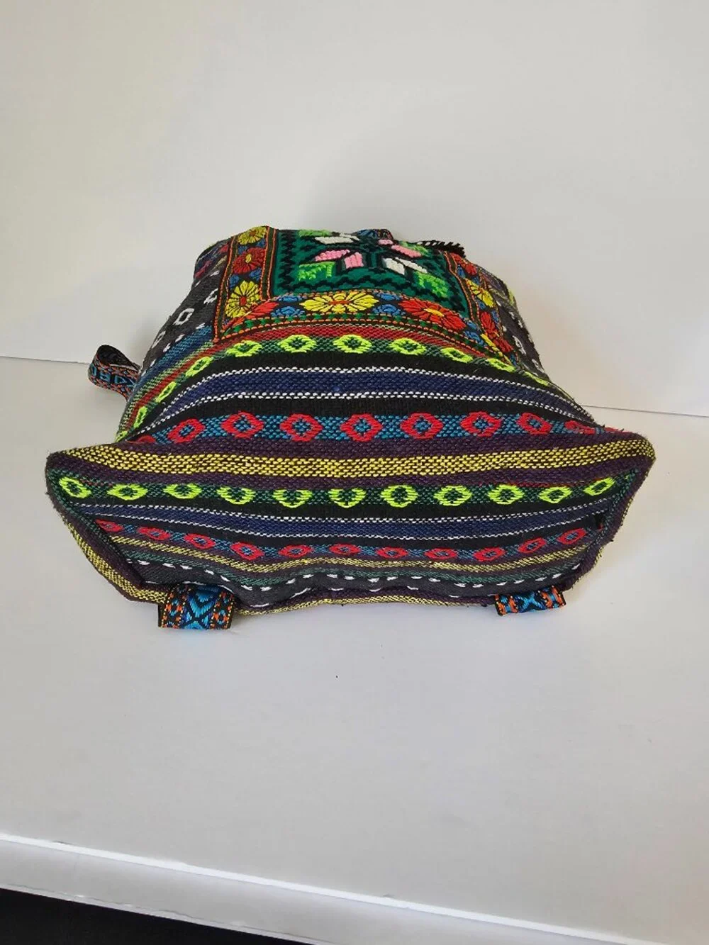 Unbranded Backpack Jerusalem Hippie Boho Festival Multi-Color